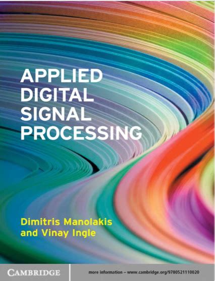 Applied Digital Signal Processing .